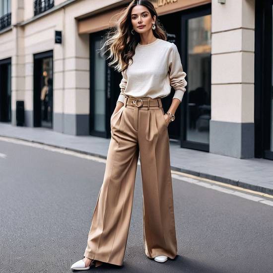 闊腿褲長度到哪里好看，闊腿褲完美長度指南：顯高顯瘦關(guān)鍵點位