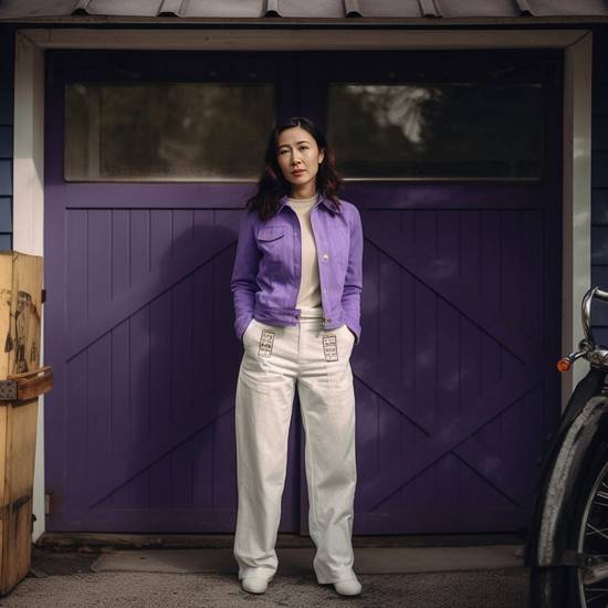 紫色上衣配什么顏色褲子好看，紫色上衣褲子顏色搭配秘訣