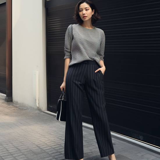 針織衫配什么褲子好看，針織衫褲子搭配時尚秘訣