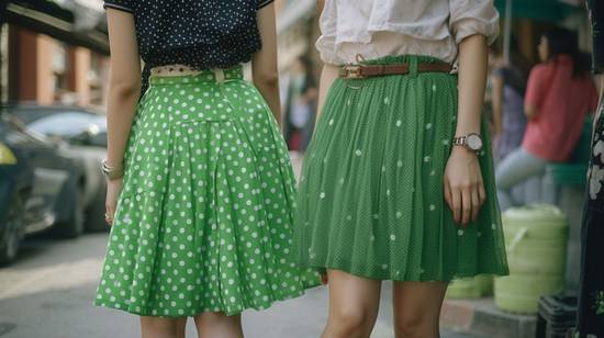 綠色上衣配什么顏色裙子，綠色上衣最佳裙裝配色指南