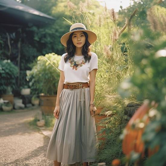 灰色裙子配什么上衣好看,灰色裙裝優雅配色方案與上衣搭配指南