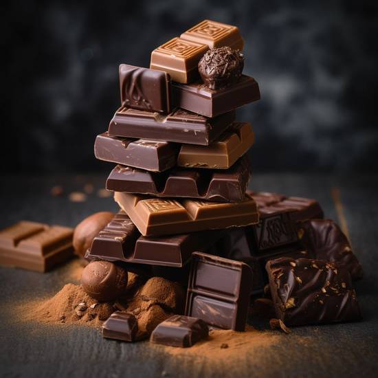 黑巧克力每天吃多少合適,每日20-30克黑巧克力,健康益處最大化