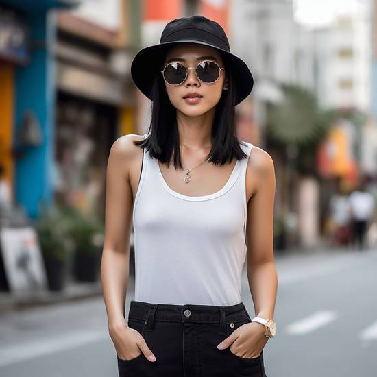 黑色裙子配什么顏色帽子,黑色裙子配帽指南:白灰藍(lán)粉四色優(yōu)雅方案