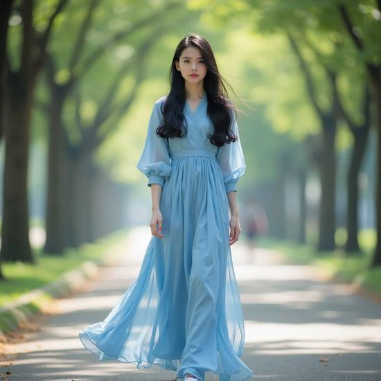 淺藍色裙子配什么顏色鞋子，淺藍裙子鞋子顏色搭配指南