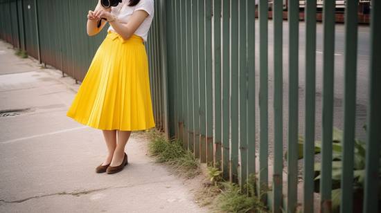 黃色裙子搭配什么鞋子好看,黃色裙子最佳鞋子搭配指南