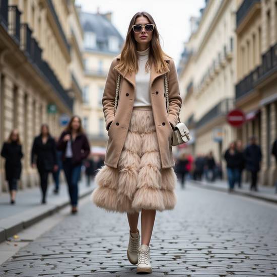 卡其色的裙子配什么顏色的上衣,卡其色裙子最佳上衣配色指南