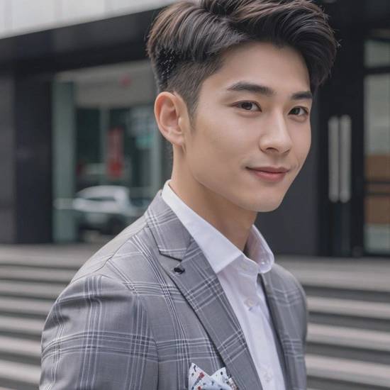 瓜子臉男適合什么發型,瓜子臉男生潮流發型精選,盡顯型男魅力