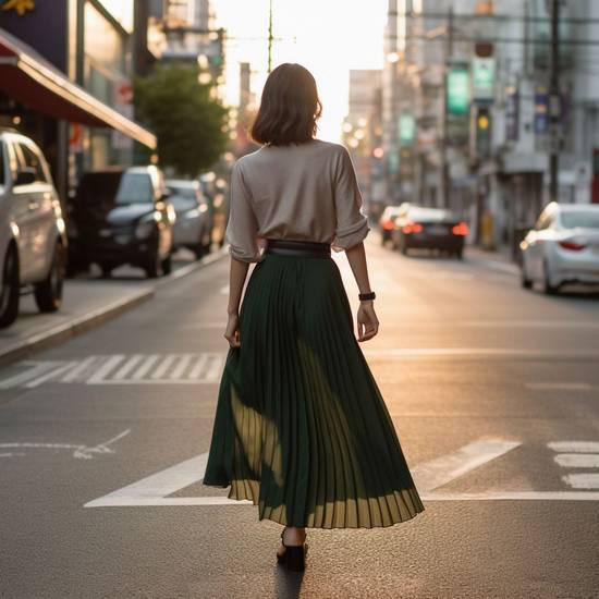 墨綠色裙子配什么顏色上衣好看,墨綠裙裝高級配色指南:優(yōu)選上衣色彩搭配方案