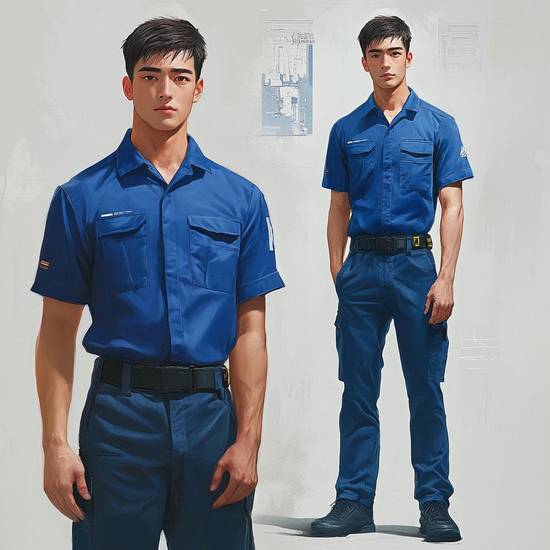 深藍色短袖配什么顏色褲子，深藍色短袖褲子顏色搭配指南