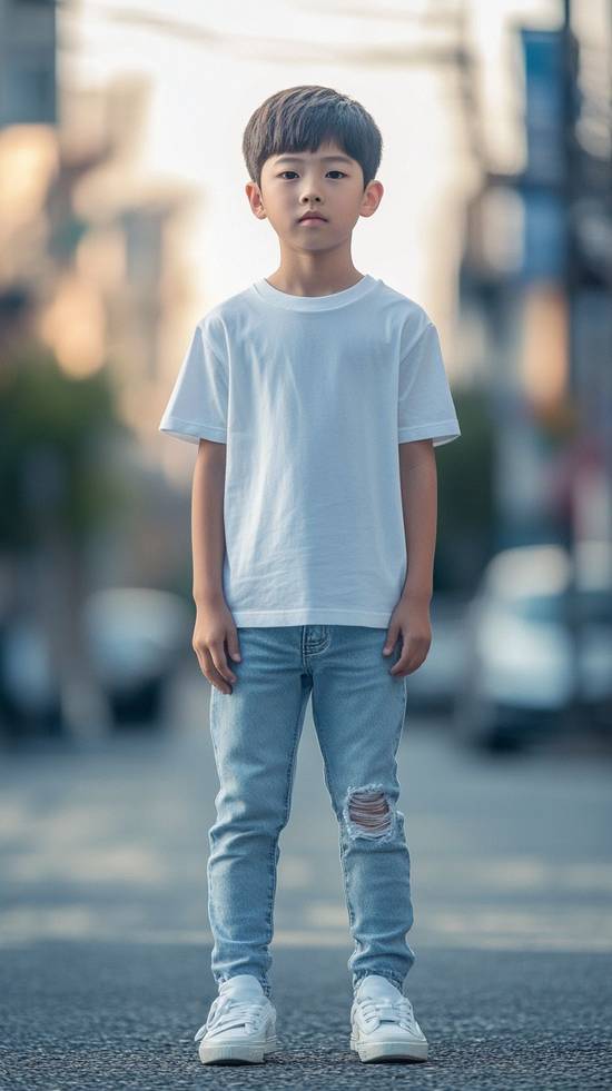 白t恤配什么褲子好看,清爽顯瘦白T恤最時(shí)髦褲子搭配指南