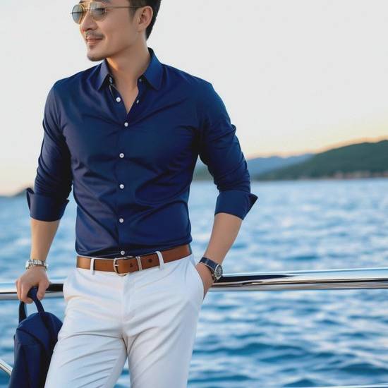 藏藍色上衣配什么顏色褲子,藏藍色上衣最佳褲子配色指南