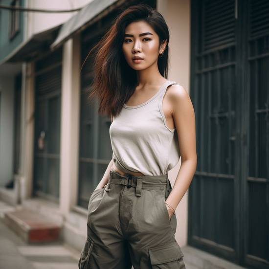 軍綠色上衣配什么顏色褲子好看，軍綠色上衣最佳配色方案，10種褲裝穿出高級感