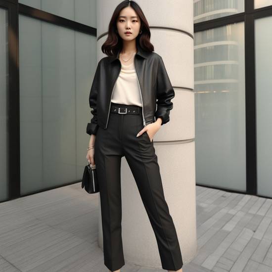 黑色上衣搭配什么顏色褲子好看,黑色上衣褲子顏色搭配指南