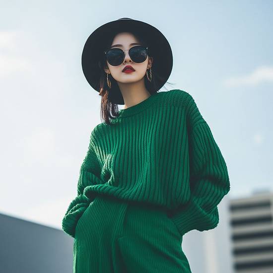 墨綠色褲子配什么顏色上衣,墨綠色褲子最佳搭配上衣顏色推薦