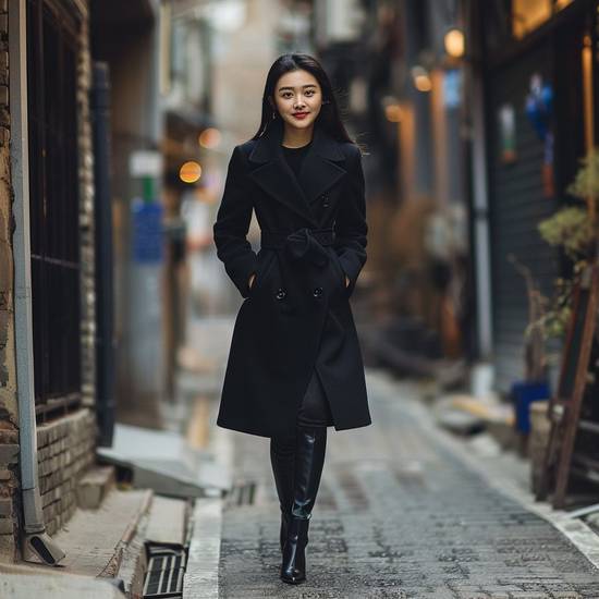 黑色衣服搭配什么褲子,黑色衣服褲子萬能搭配精選