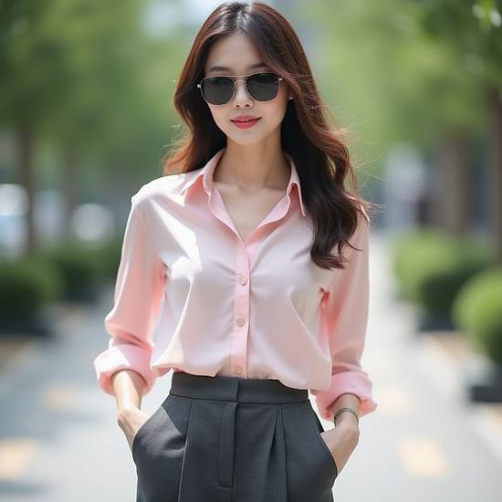 襯衣搭配什么褲子好看,襯衣搭配褲子技巧,時(shí)尚好看穿搭方案