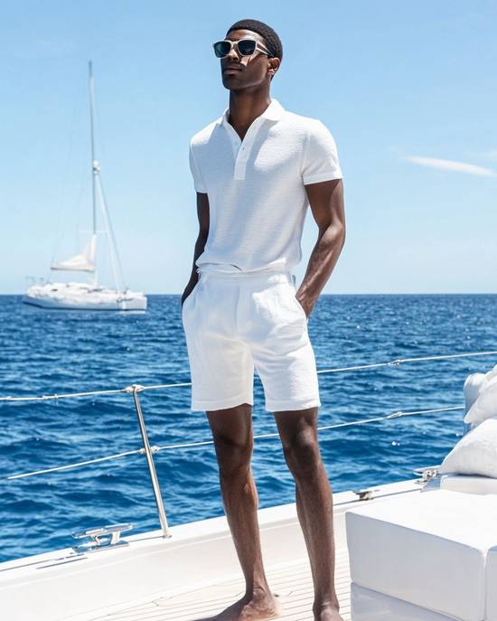 男人皮膚黑穿什么顏色的衣服好看,皮膚黑男士穿搭顯白高級配色指南