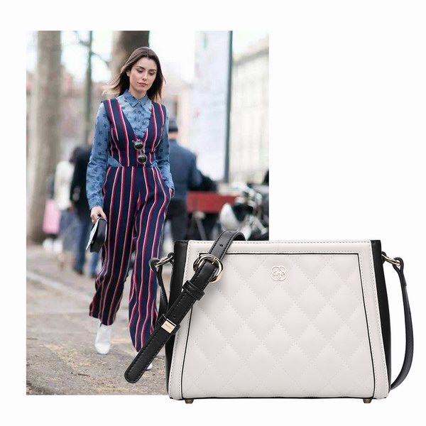 2017條紋大熱，添一個HONGU包包讓造型加分！